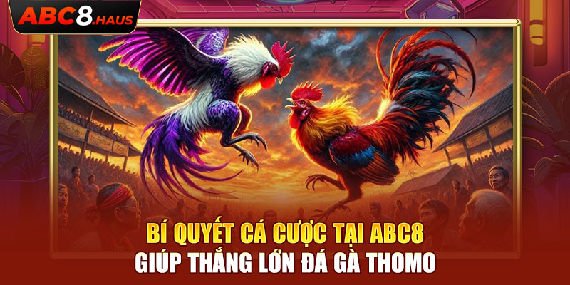 Bí quyết cá cược tại Abc8 giúp thắng lớn đá gà Thomo